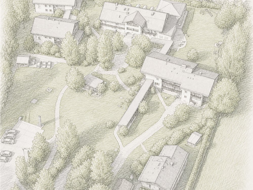 Hotel- und Gästehäuserkomplex am Schliersee mit Grünanlage, für den wir eine Technical Due Diligence durchgeführt haben